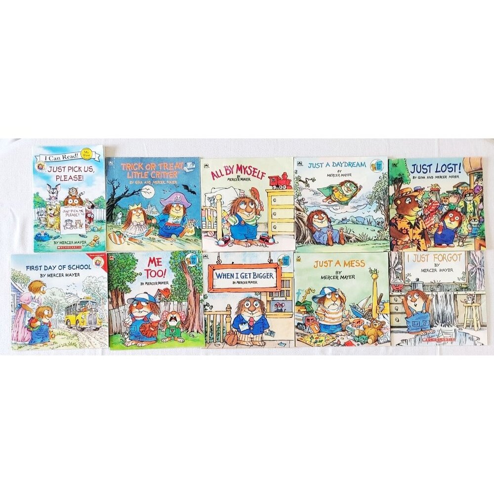 Lot of 10 Little Critter Mercer Mayer Books Children Kids Picture Books